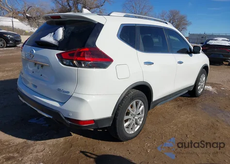 2019 Nissan Rogue Sv z USA, uszkodzony, nr VIN KNMAT2MVXKP516650